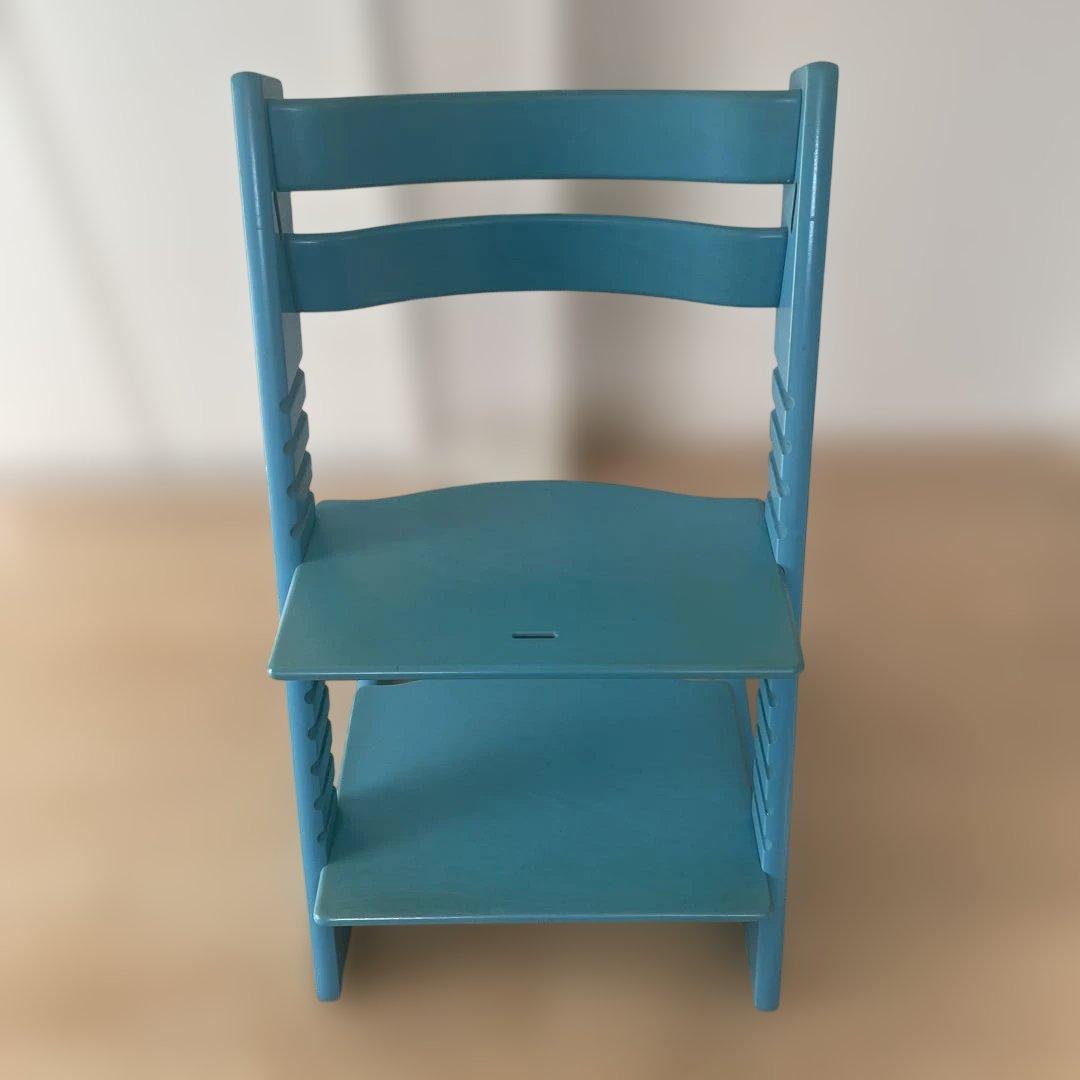 希少色]ストッケ トリップトラップ STOKKE ブルー - メルカリ