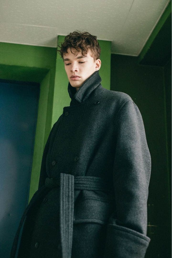 blurhms WOOL CASHMERE BEAVER GREAT COAT - メルカリ