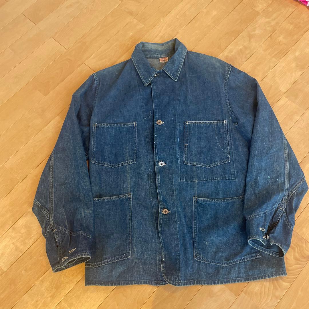 free land フリーランド 大戦 カバーオール 40年代 ヴィンテージ