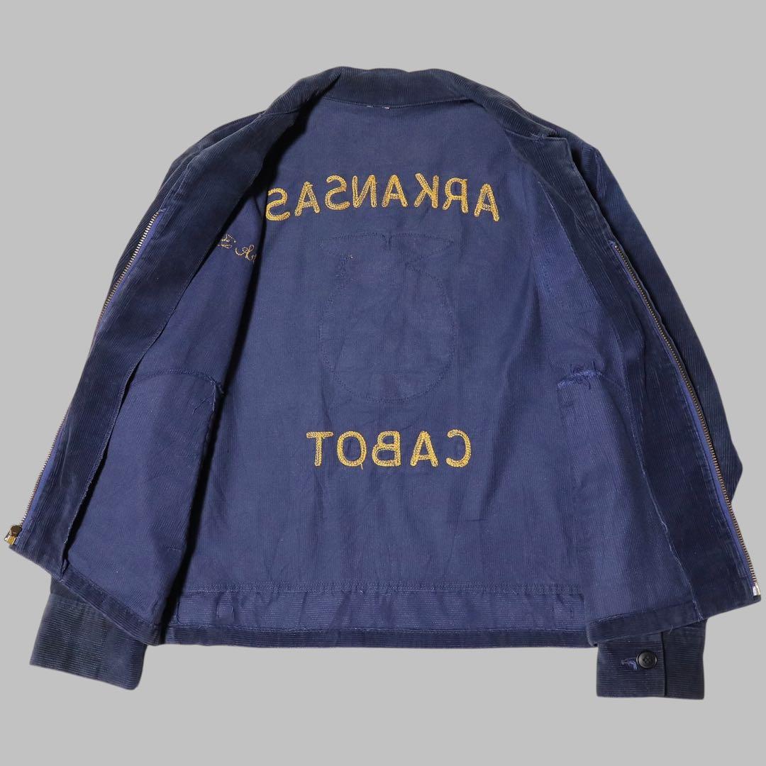 80s☆FFA☆ファーマーズジャケット☆刺繍 ワッペン☆USA製☆短丈☆