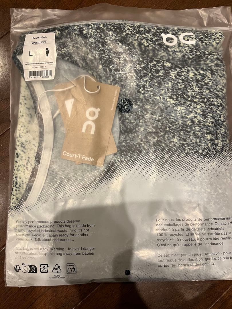 on テニスウェアCourt-T Fade 海外Lサイズ - メルカリ