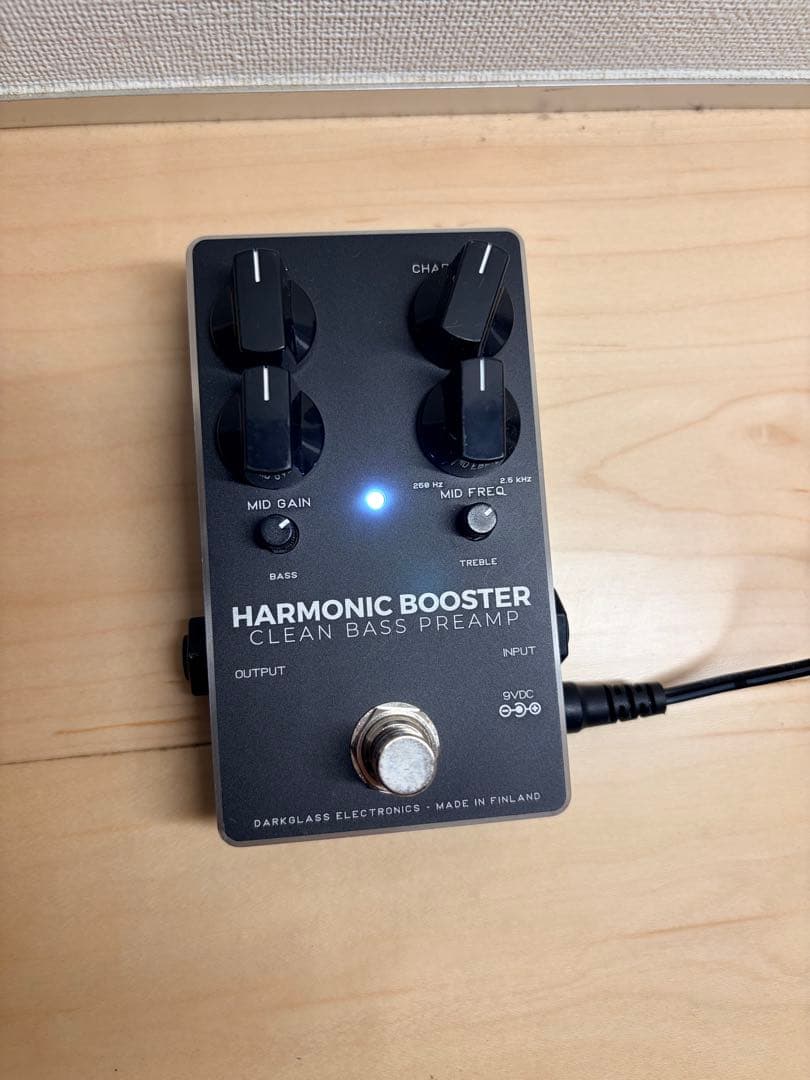 ベース Darkglass / Harmonic Booster Darkglass Harmonic Booster Clean Bass Preamp Pedal | Sweetwater
