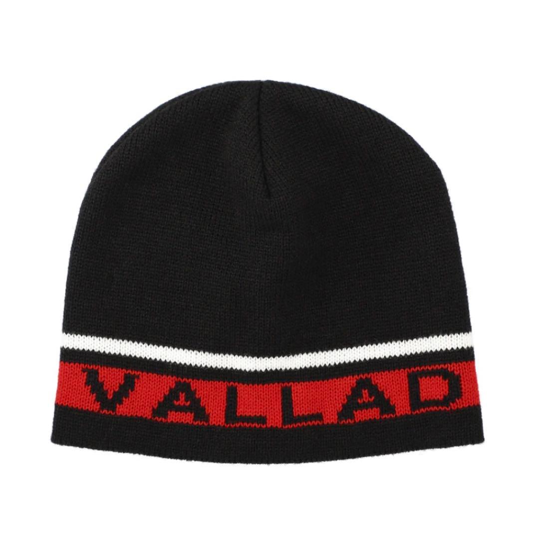 VALLADロゴ 赤 ビーニー ニット帽 io kandytown - メルカリ