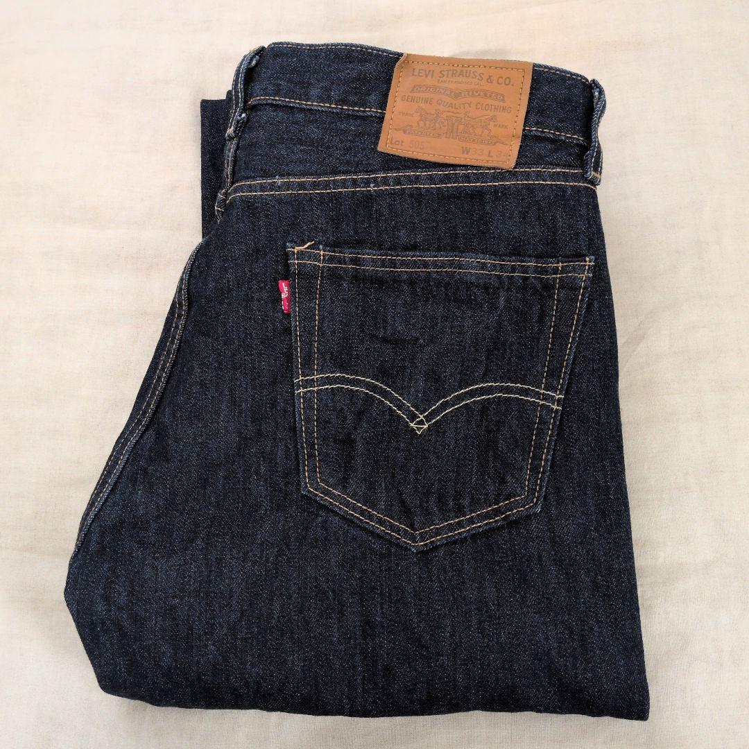 【廃盤】Levi'sリーバイスプレミアム 505 アメリカ製 USA製 W33 リーバイス プレミアム 505 米国製 W33 ビッグE ボタン裏5244 - メルカリ