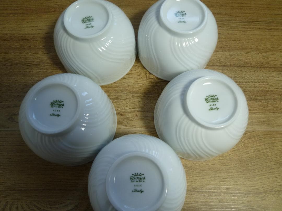リチャードジノリ ベッキオホワイト 湯呑、5個 - メルカリ