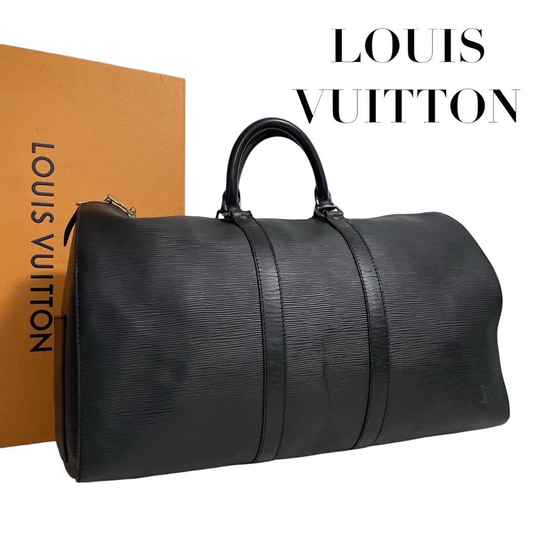 専用　ルイヴィトン　エピ　キーポル45　ボストンバッグ　黒　5372 ルイヴィトン ボストンバッグ ユニセックス ブランド LOUIS VUITTON