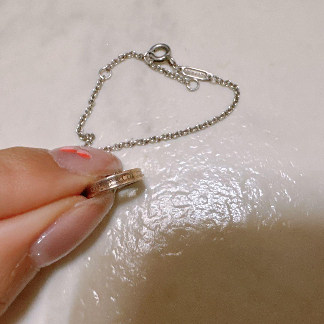 ティファニー インターロッキング サークル チェーン ブレスレット