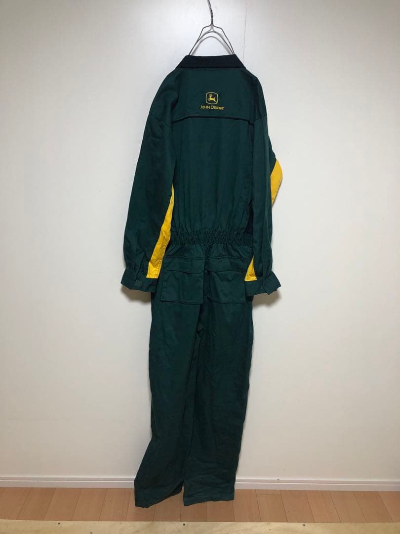 ジョンディア つなぎ 作業着 ツナギ 作業服 農作業 整備士