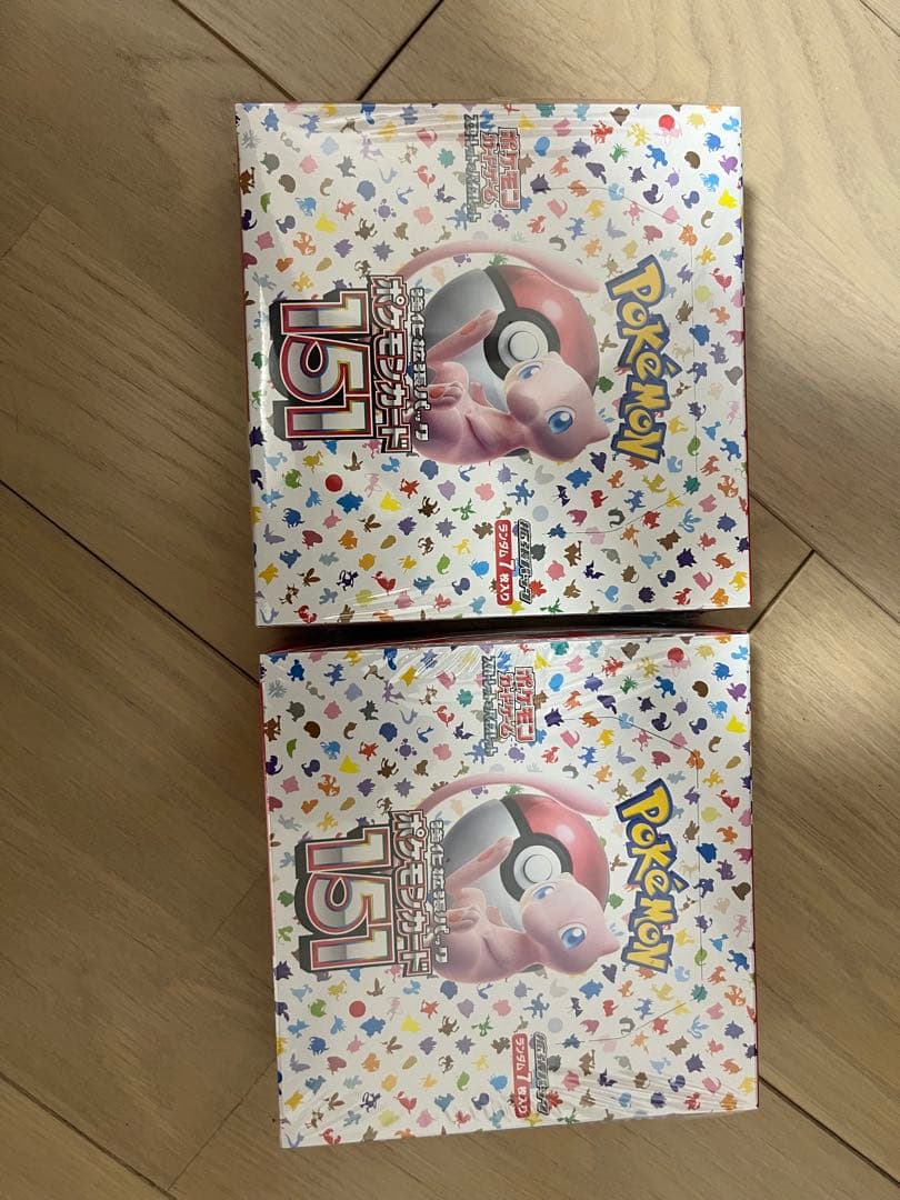 おんたん　151 2ボックス　シュリ付き ポケモンカードゲーム スカーレット&バイオレット 強化拡張パック