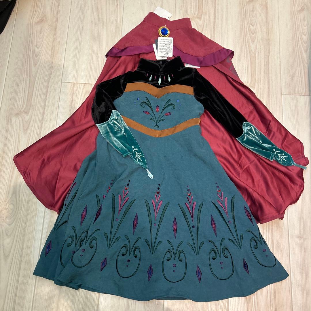 新品アナと雪の女王コトリcottoliディズニーアナ雪ドレス110エルサ戴冠