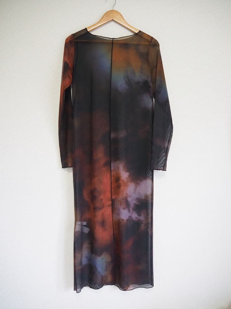 Ameri MIRANDA TAIDAI SHEER LONG TOP Mサイズ