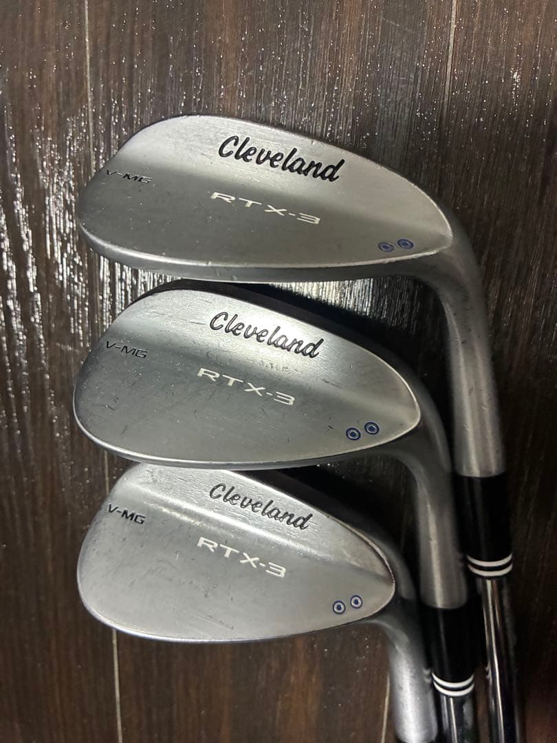 クリーブランド　ウェッジ　RTX-3 50,56,60 3本セット クリーブランド RTX(ローテックス) DEEP(ディープ) FORGED(フォージド