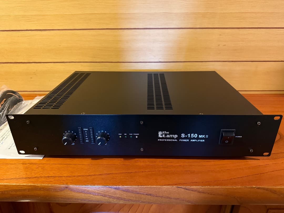 thomann S-150mk2 パワーアンプ オーディオ プロケーブル ② - メルカリ