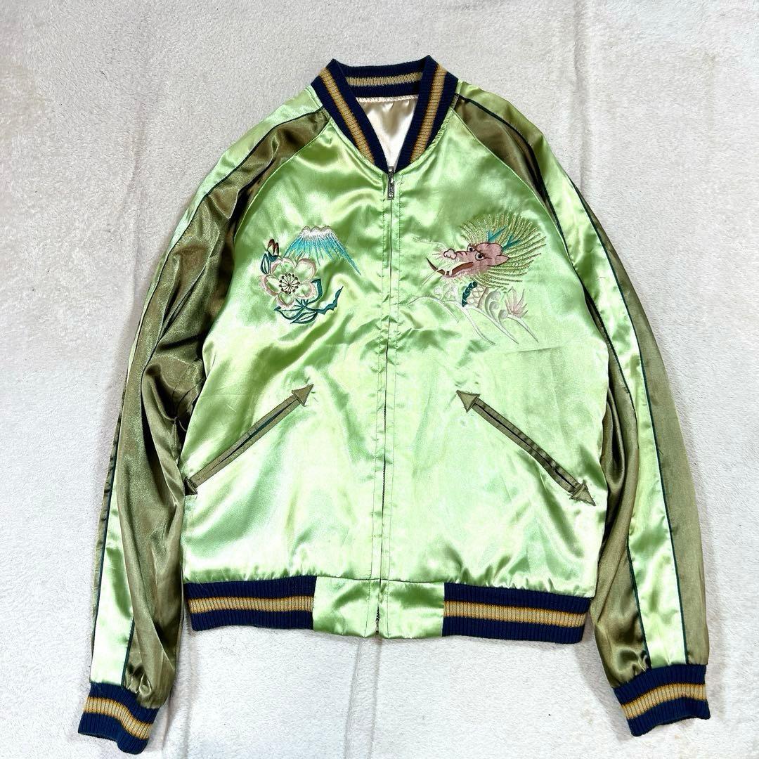 東洋エンターブライズ クローバーリーフ　スカジャン リバーシブル 2way 東洋エンターブライズ クローバーリーフ スカジャン リバーシブル 2way