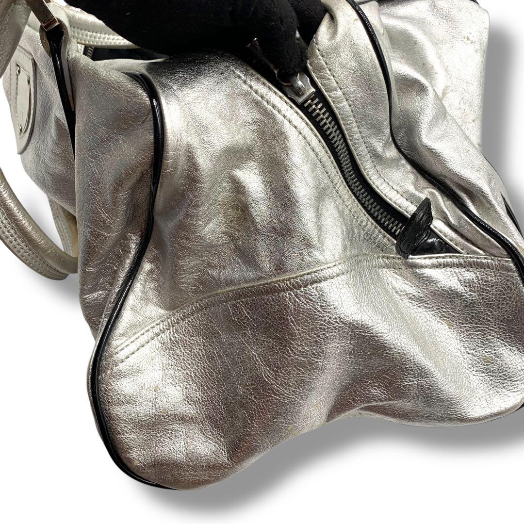 ドルチェアンドガッバーナ ユニセックス シルバー ボストンバッグ