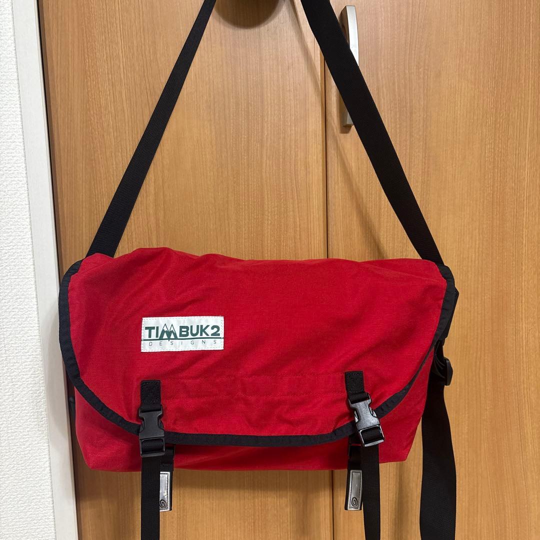 Timbuk2 メッセンジャーバッグ レッド - メルカリ