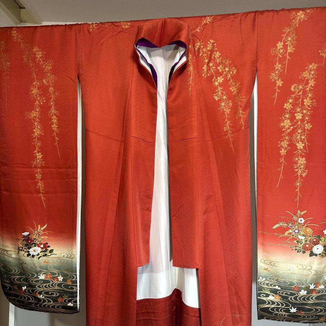 振袖 着物超美品ビンテージFurisode kimonos - メルカリ