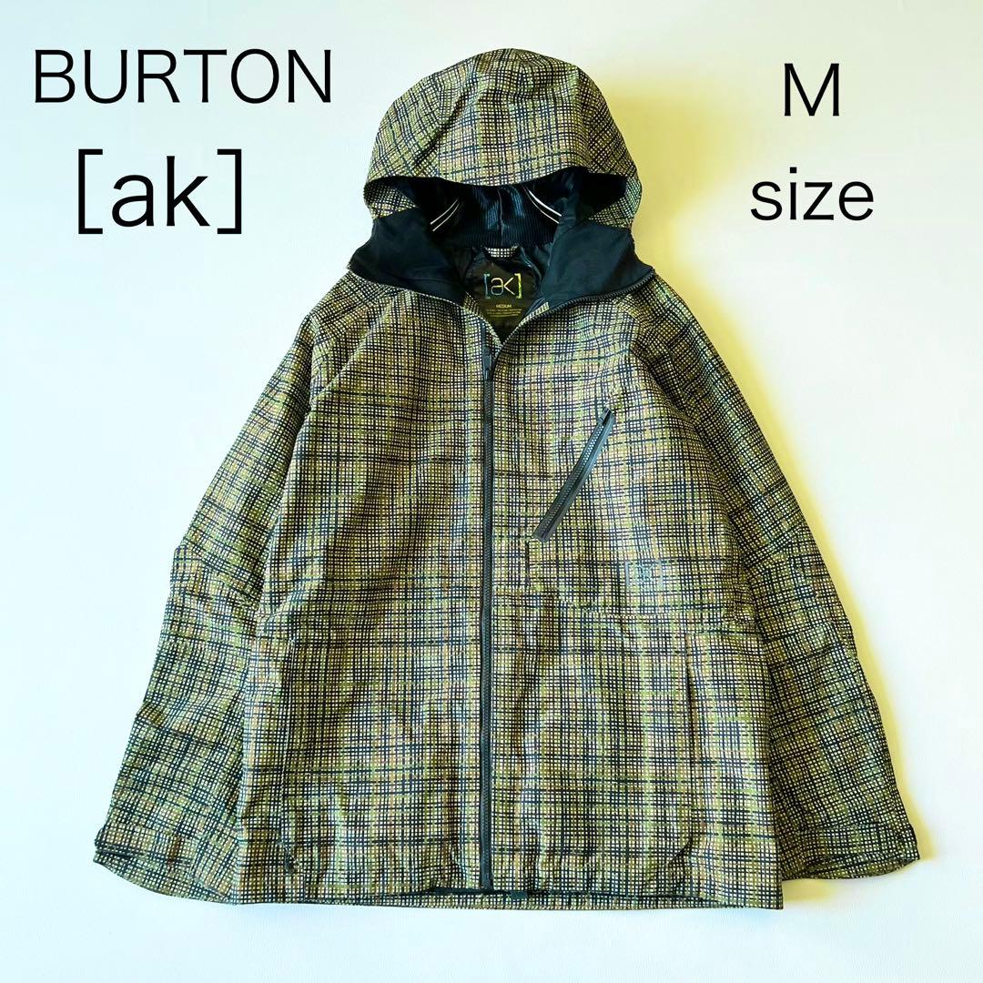 3245【美品】バートン　ジャケット akゴアテックス チェック総柄サイクリック 2025 BURTON バートン ak Cyclic GORE-TEX 2L Jacket サイクリック