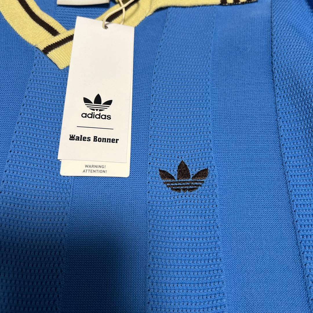ARTEEFLOW-adidas×Wales Bonner KNIT 青 ニット 常田大希着用