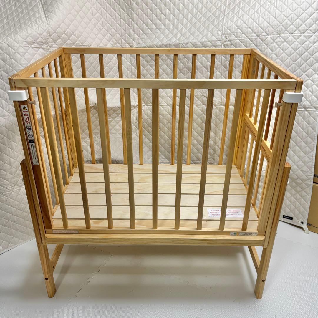 soinel そいねーるミニ ベビーベッド ナチュラル そいねーる yamatoya認定店 ミニ ベビーベッド 添い寝ができるベビー