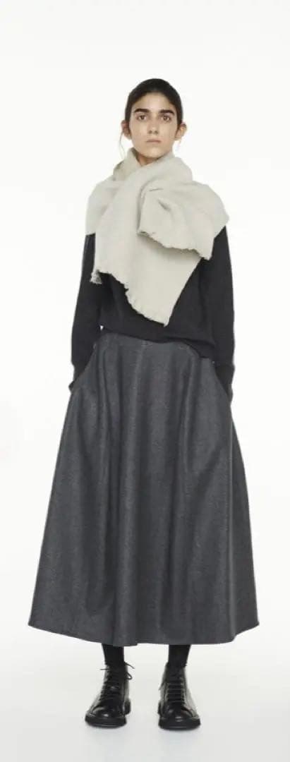 トラねこ　STUDIO NICHOLSON スタジオニコルソン　ストール STUDIO NICHOLSON (スタジオニコルソン) MILES EXTRA LONG KNITTED