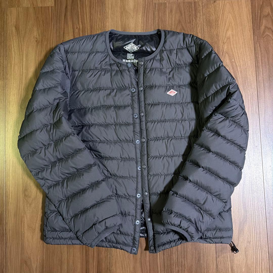 DANTON グレー ダウンジャケット M DANTON（ダントン）の「DANTON/ダントン ダウン フードジャケット DOWN