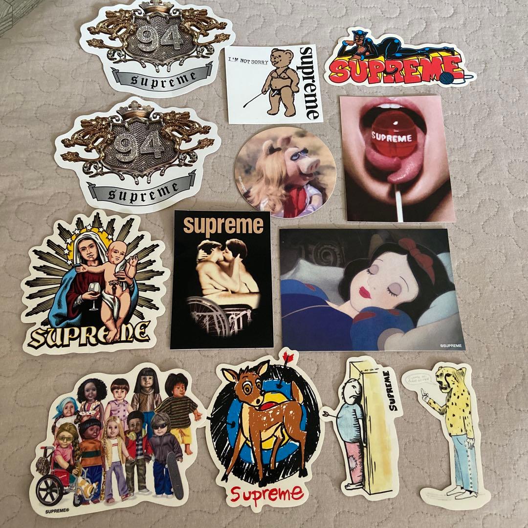 Supreme ステッカーセット 24枚 - メルカリ