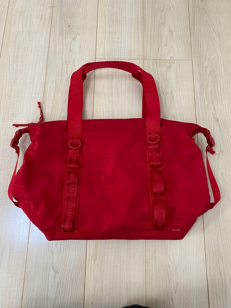 美品】Supreme Zip Tote 20AW トートバッグ 美品 赤 - メルカリ