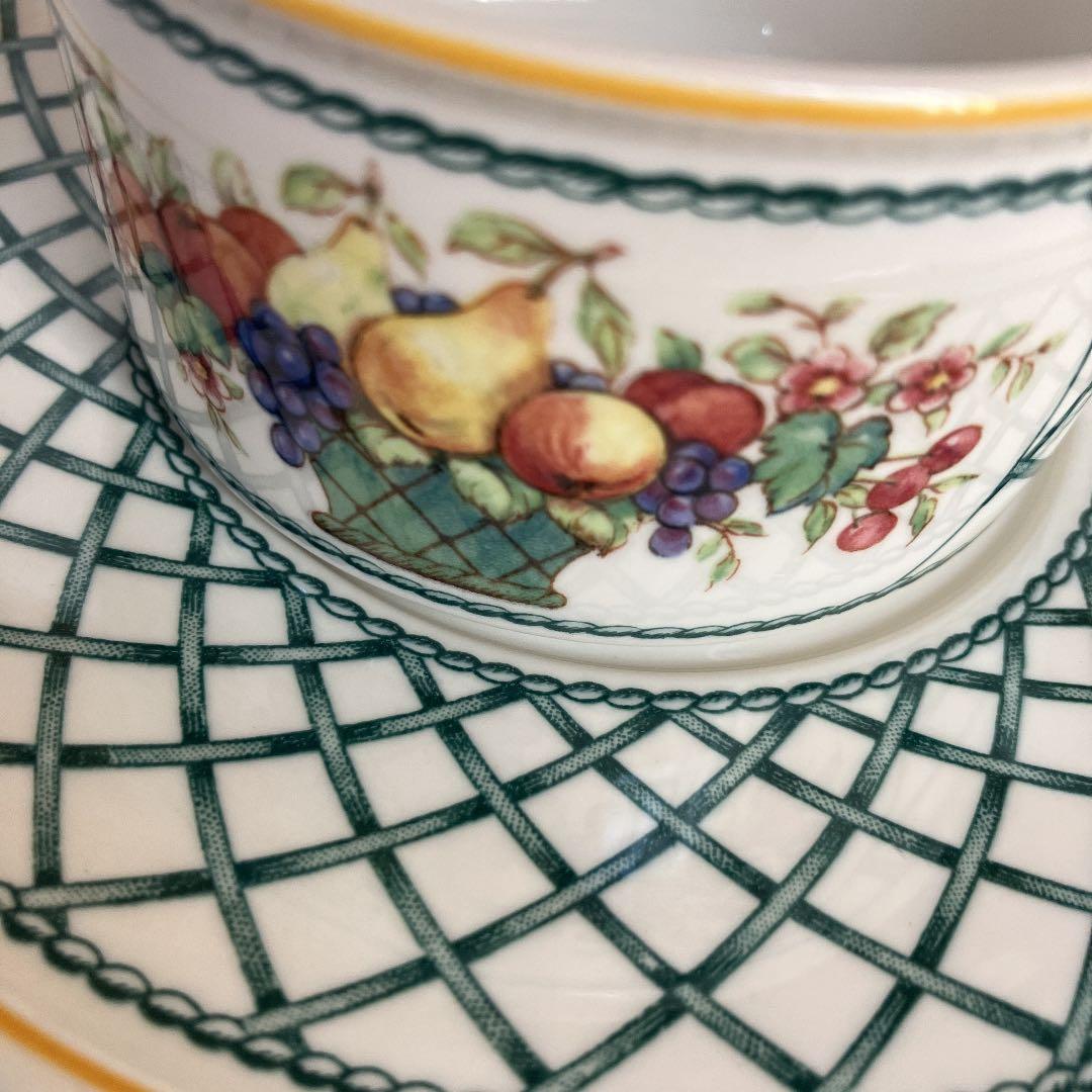 ビレロイ &ボッホ カップアンドソーサ 皿 フルーツバスケット - メルカリ
