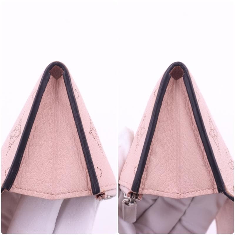 ルイヴィトン マヒナ ポルトモネ アナエ 財布 ピンク 箱付