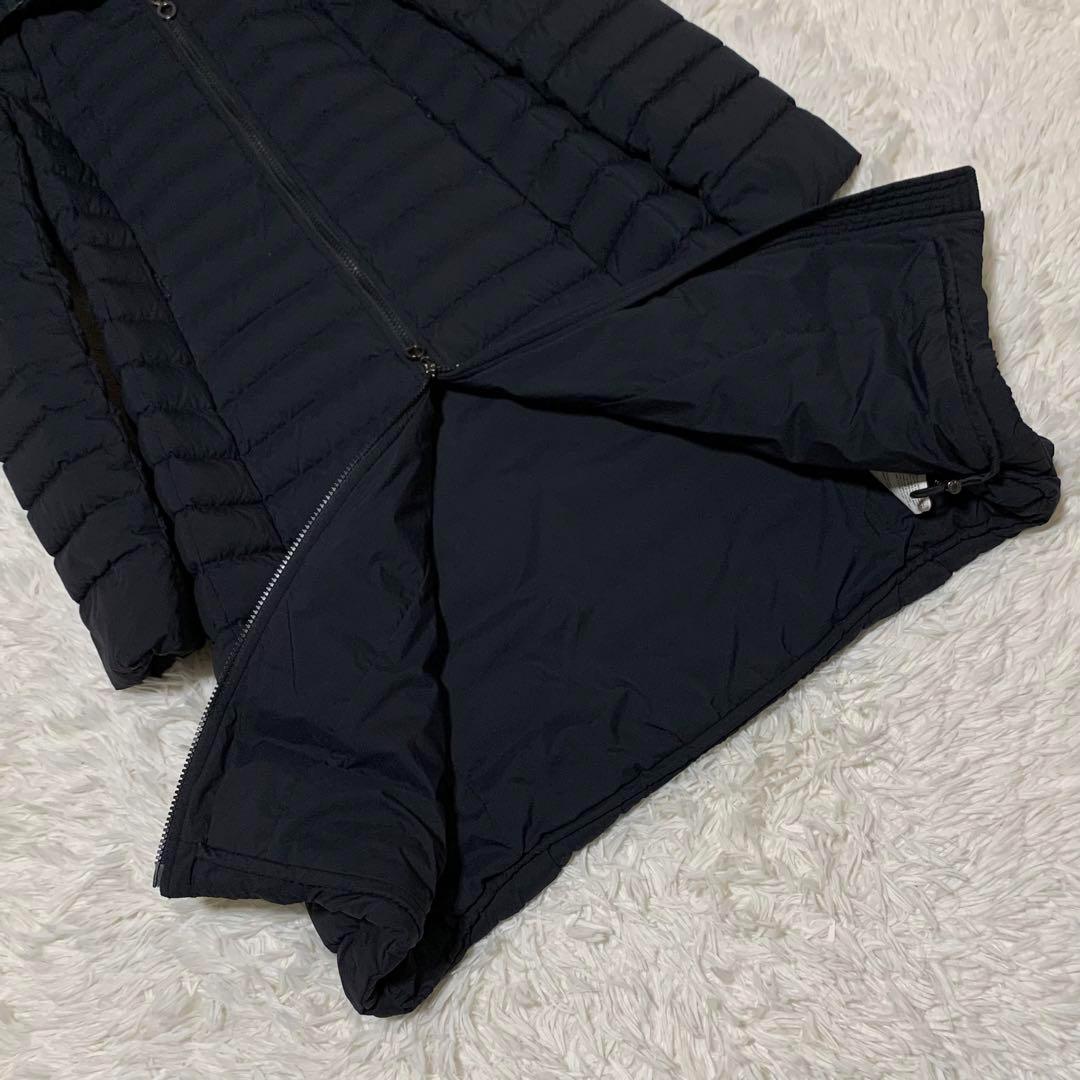 極美品 タトラス チムリア ダウンコート フード ラクーン ブラック