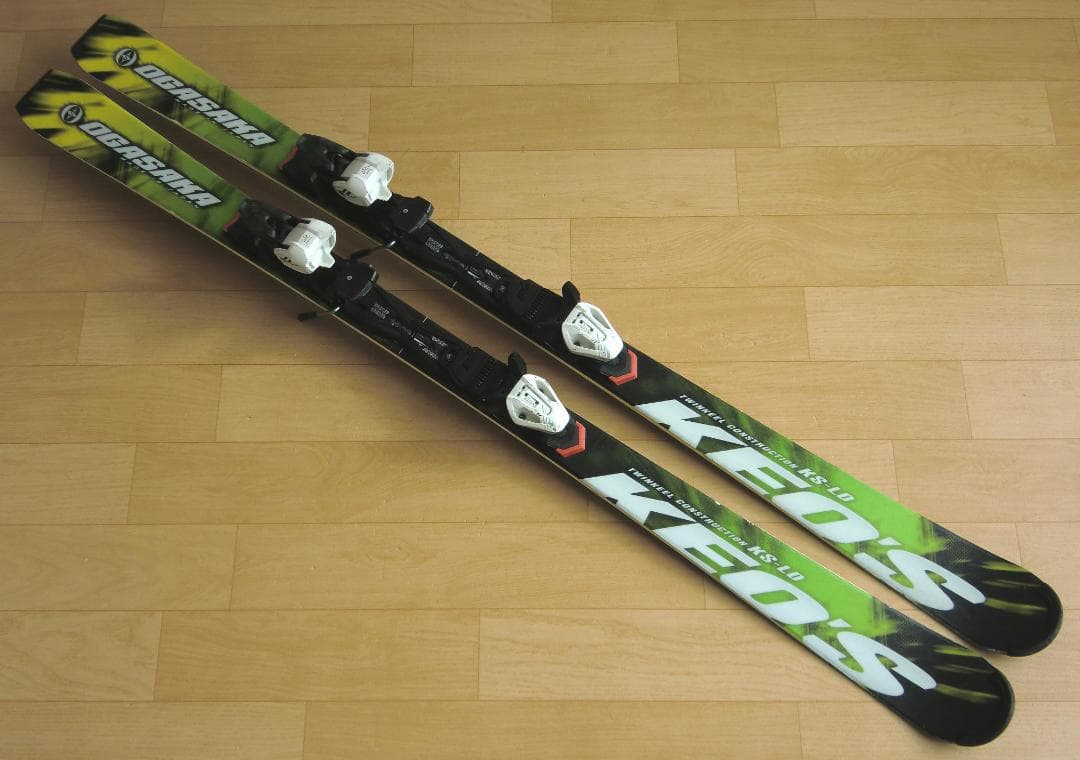 ■■11月限定■送料無料■オガサカ■KS-LD■155cm■調整ビン■WAX■■ オガサカ スキー KS-UP/BK + SR585 (25-26 2026) + 26 マーカー COMP