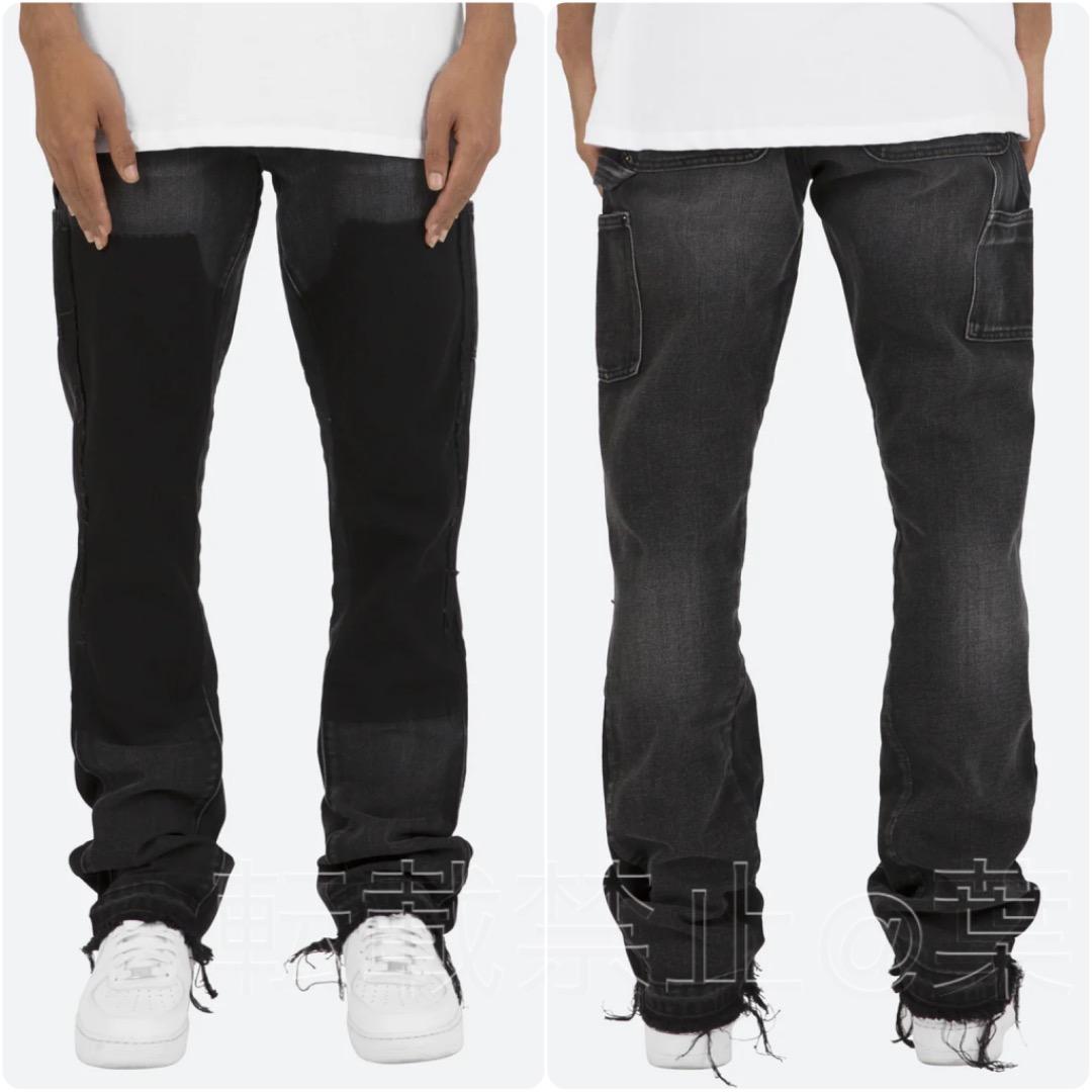 新品 drip mnml ヴィンテージペインターフレアパンツ 30/M〜L - メルカリ