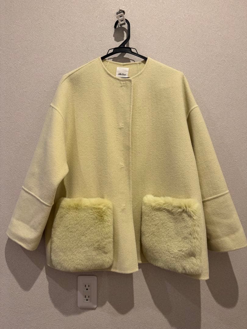 ミラオーウェン♡完売ファーコート ミラ オーウェン Mila Owen 【WEB限定カラー】2wayファーポケット