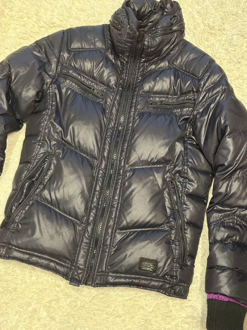 美品　ディーゼル　ダウン　Mサイズ 極美品 DIESEL XSサイズ W-RUSSELL-PAD ダウンジャケット ディーゼル