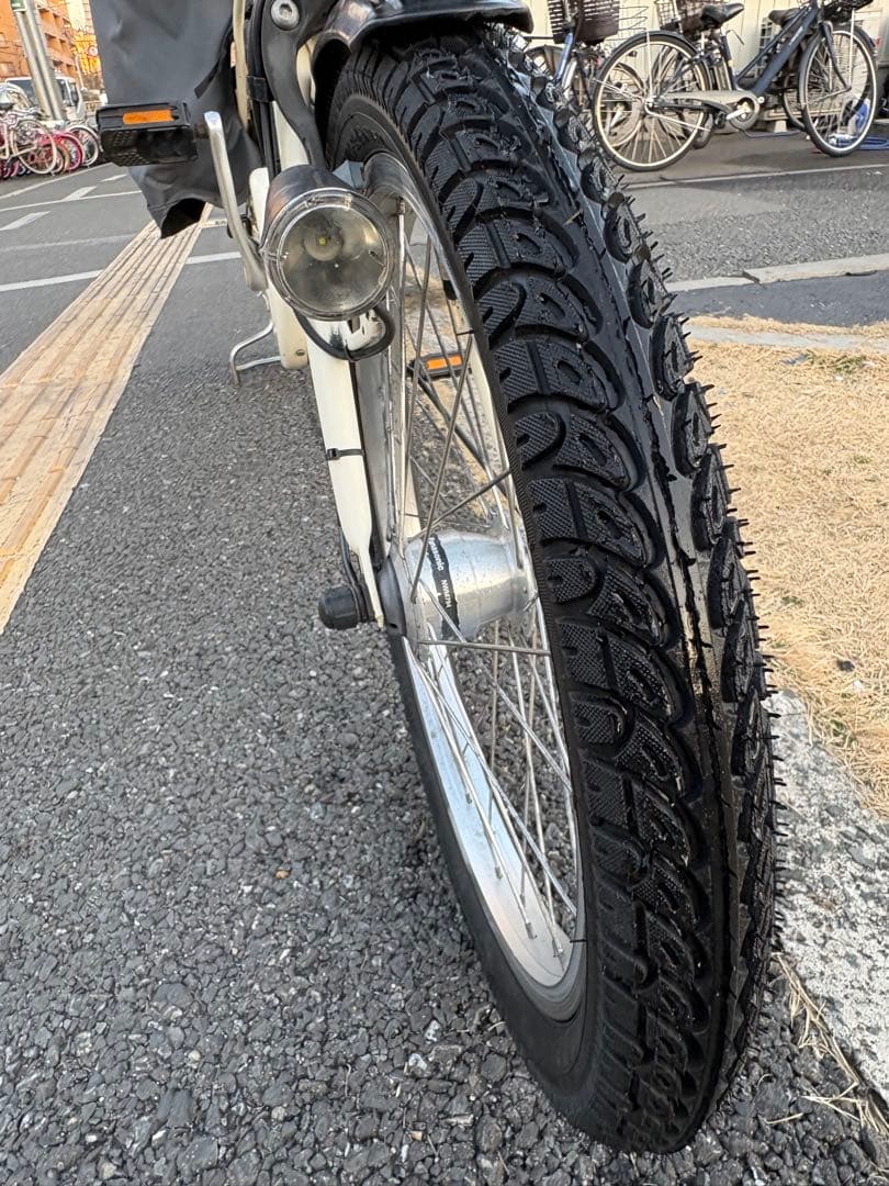 中古20㌅Panasonic電動アシスト自転車 12Ah4点灯 大阪 057 - メルカリ