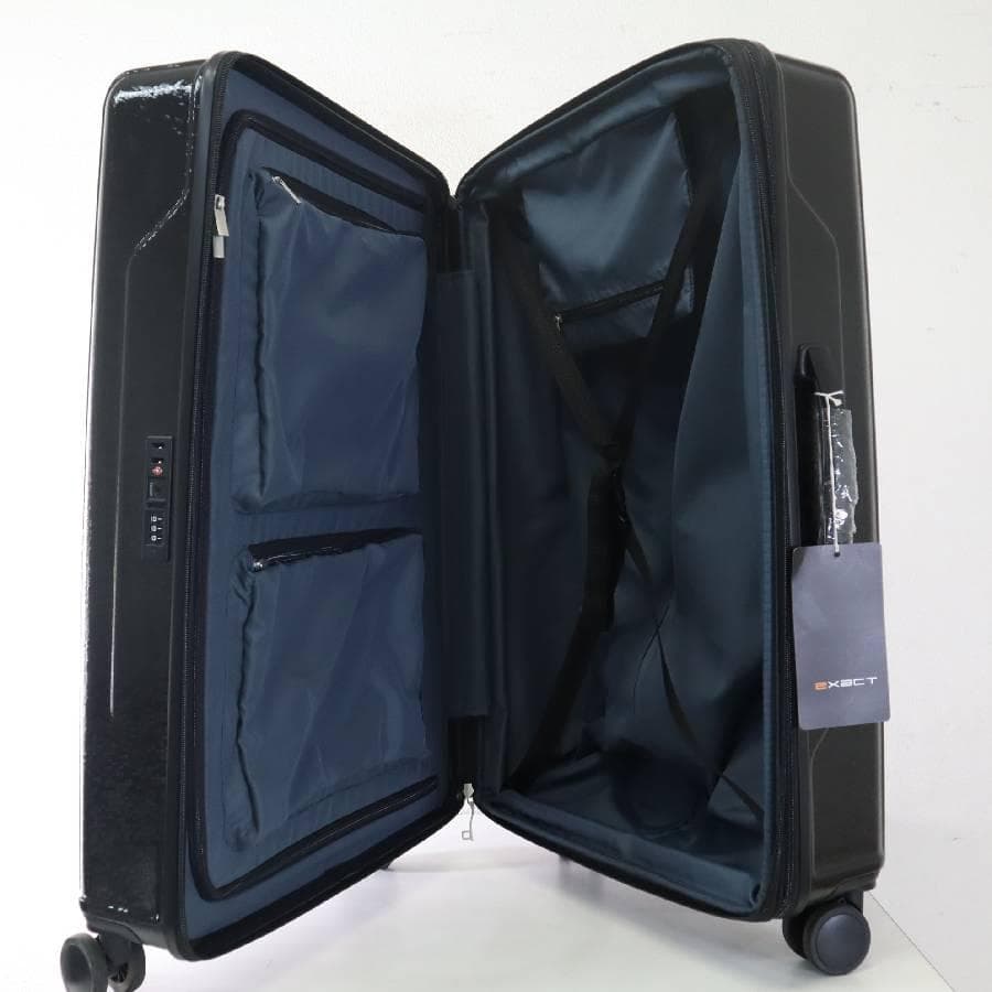 展示品 ACE EXACT プリズム ボディ スーツケース 黒 78-94L - メルカリ