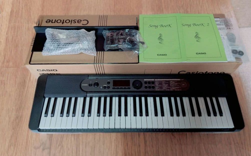 カシオ (CASIO) 電子キーボード 光ナビゲーション LK-540 BK CASIO カシオ / LK-540BK Casiotone光ナビゲーション キーボード【お