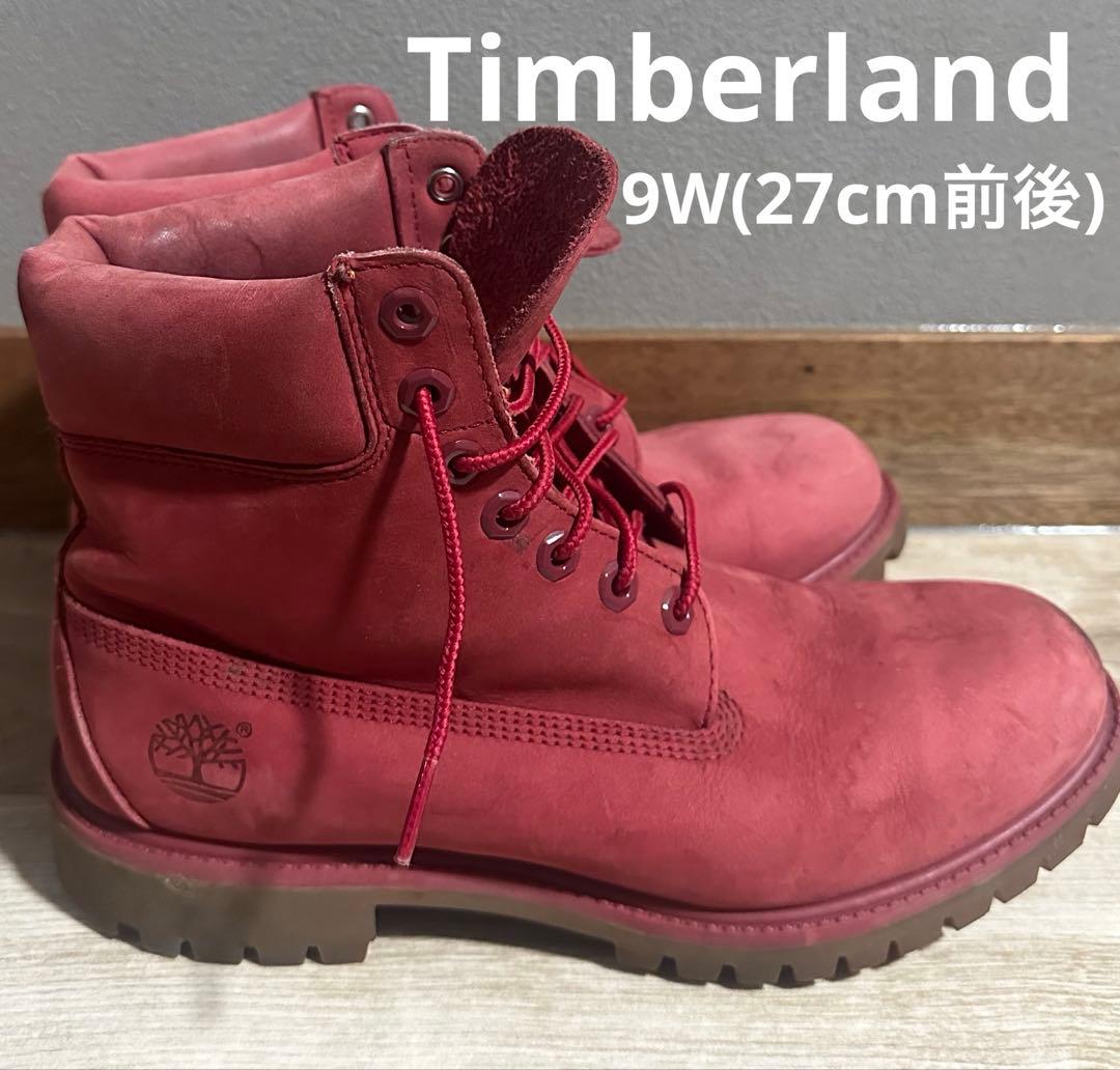 か*ん様 Timberland 6インチ プレミアムブーツ A1149 レッド Timberland（ティンバーランド） ブーツ 日本正規品 メンズ 男性用