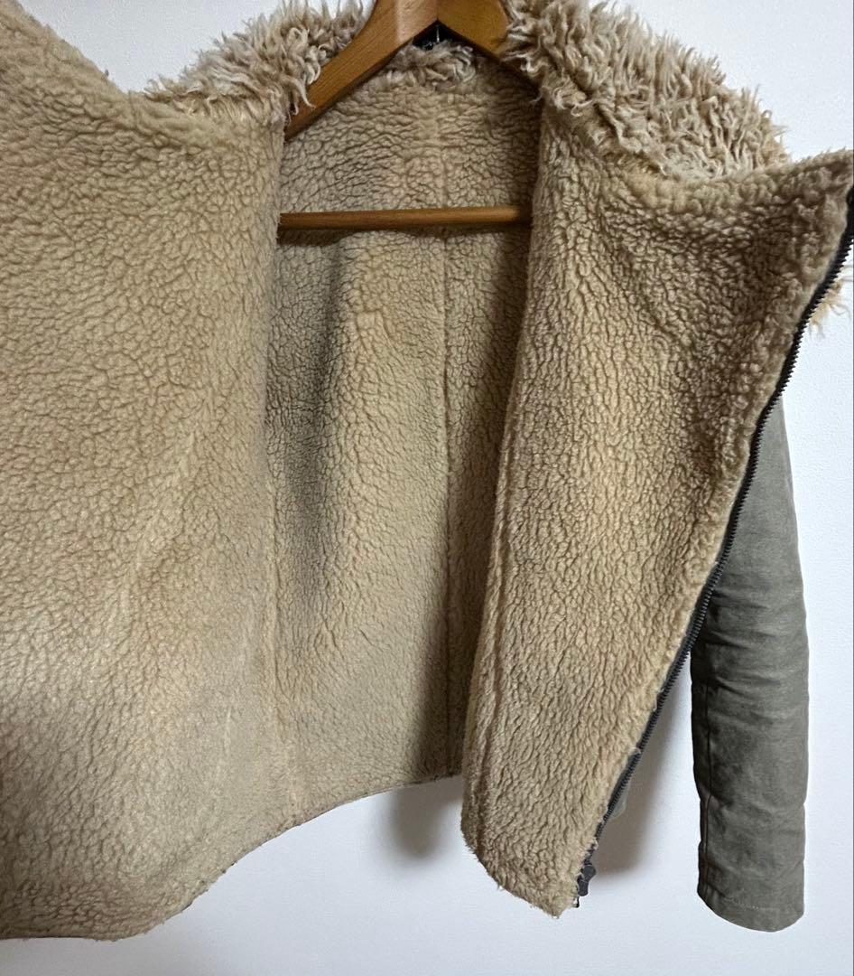 00s archive】 attachment fur jacket - メルカリ