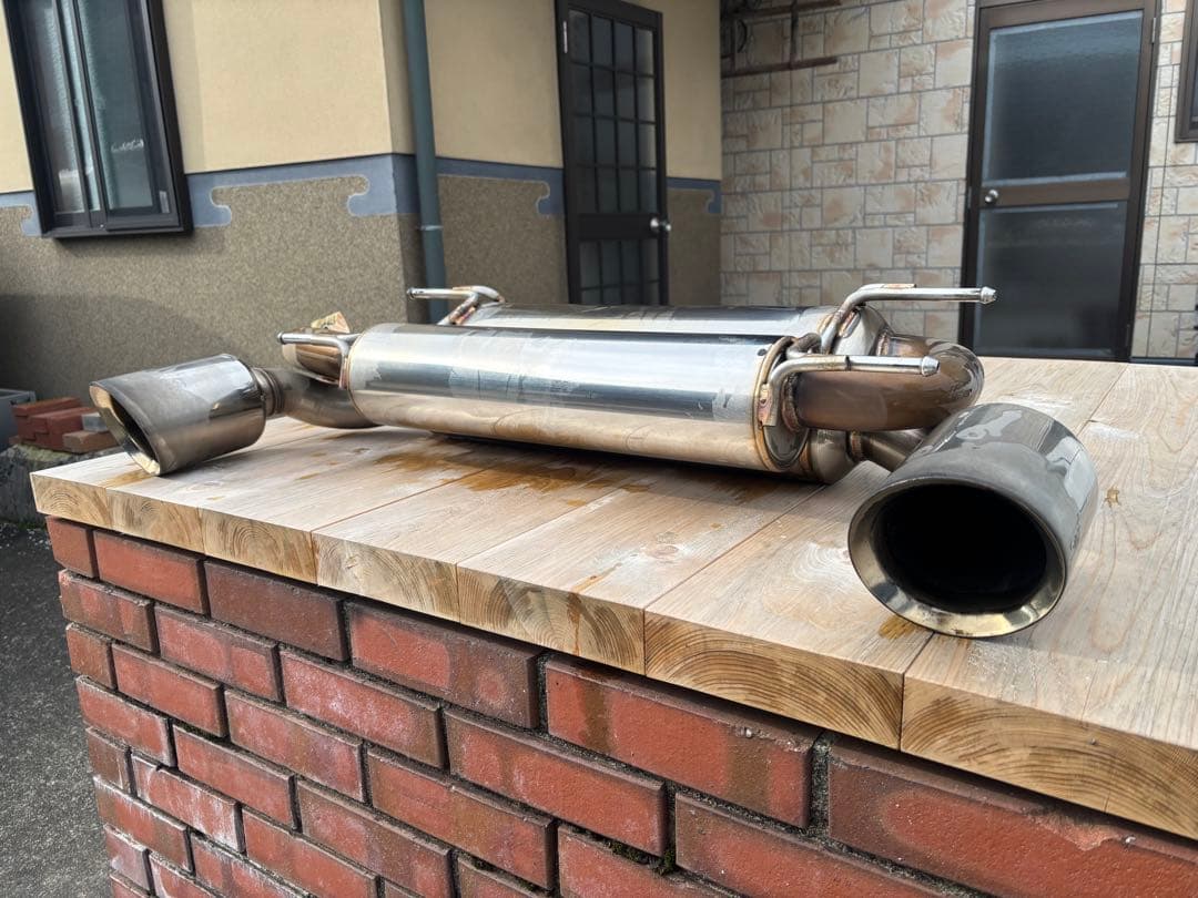 【福佐衛門 】86/BRZ STI マフラー zn6 zc6 前期用 Z.S.S. Attack-ST 前期 ZN6 ZC6 86 BRZ ストレート 左右出し 競技用