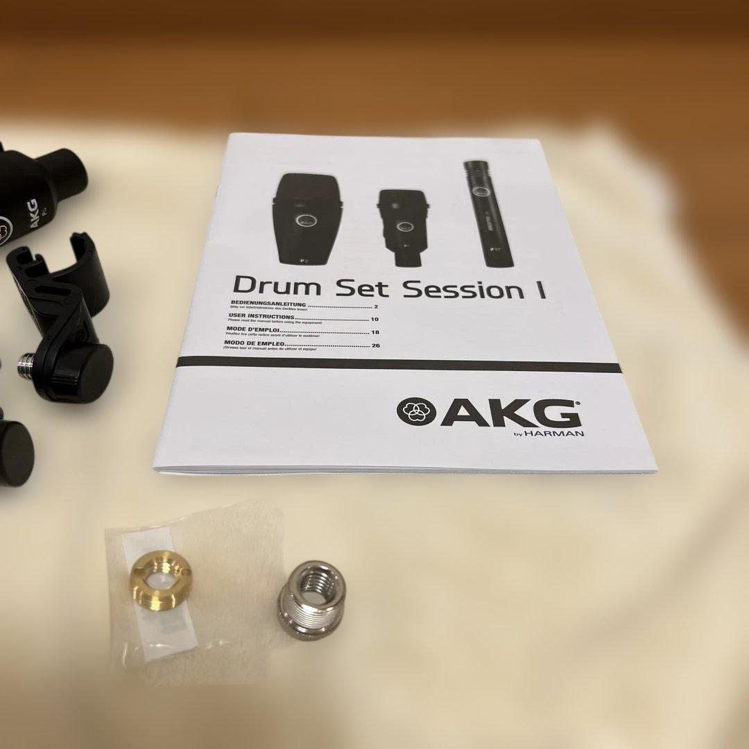 AKG アーカーゲー DRUMSET SESSION I ドラムマイクセット - メルカリ