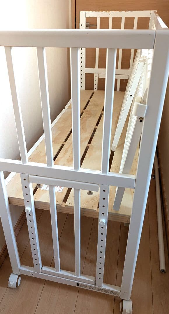 ソイネール+ロング　そいねーる　ロング　ホワイト 木製 ベビーベッド soinel | yamatoya co.,ltd. ベビーチェア・ベビーベッド・キッズ家具