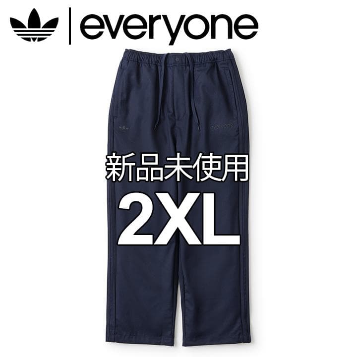 adidas | everyone TRACK PANT 新品 2XL ネイビー - メルカリ