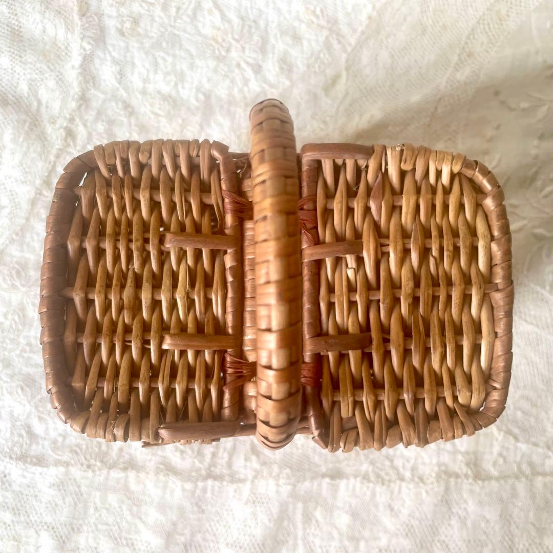 mois様専用☆2点おまとめ スクエアドールパニエ フランスアンティーク