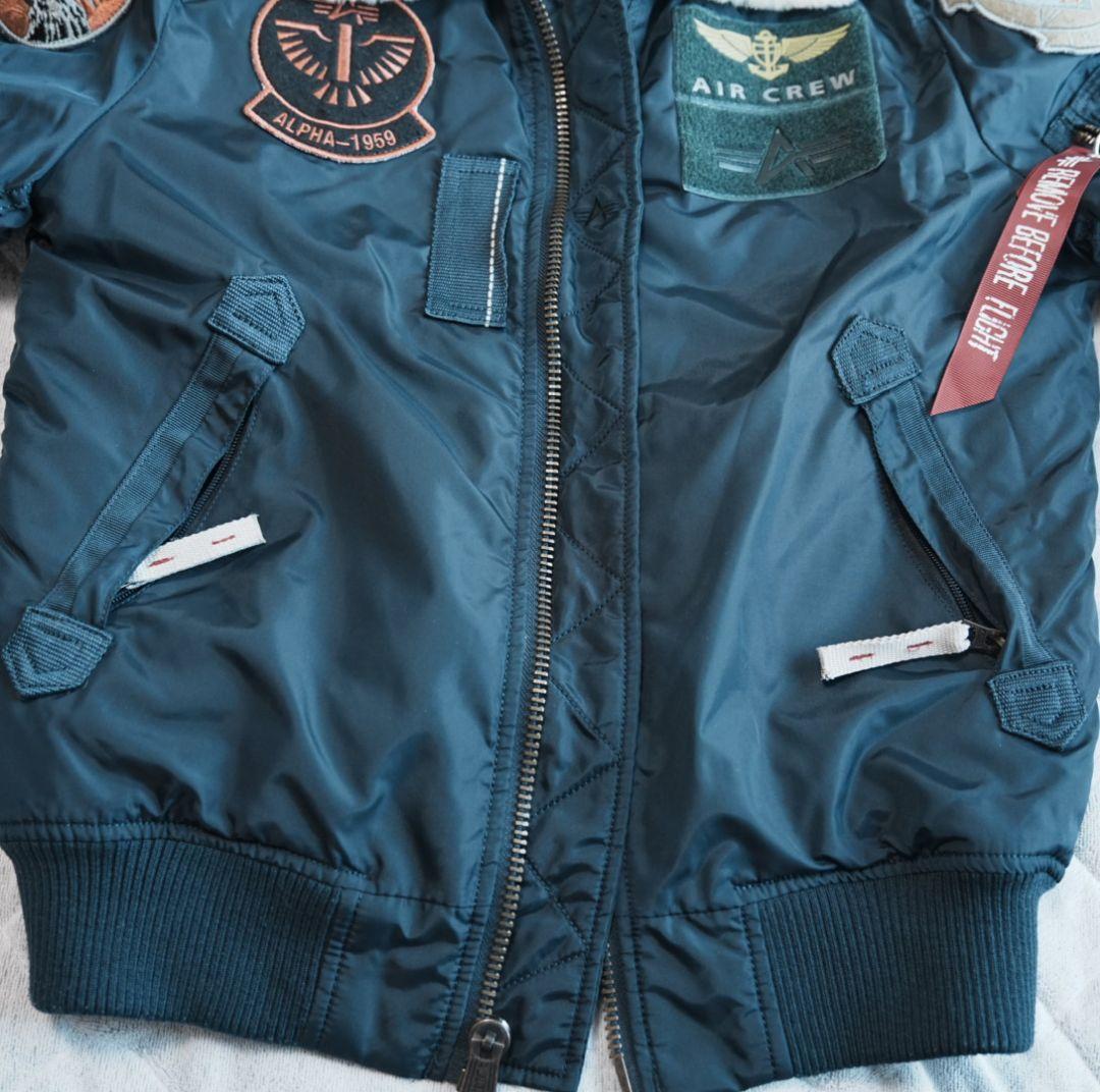 超希少】ALPHA MA-1 USA製 フライトジャケット ワッペン B-15 - メルカリ