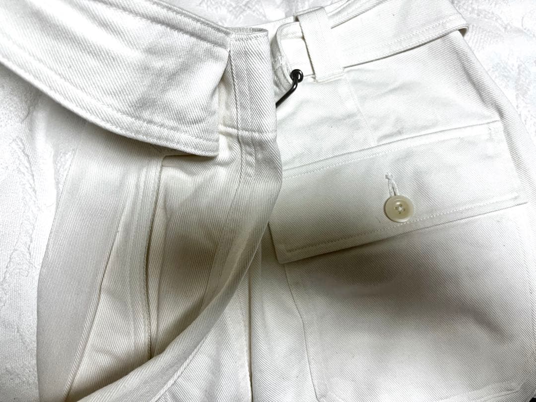 佐々さま専用 MHL. SOFT COTTON DRILL チノパン 白