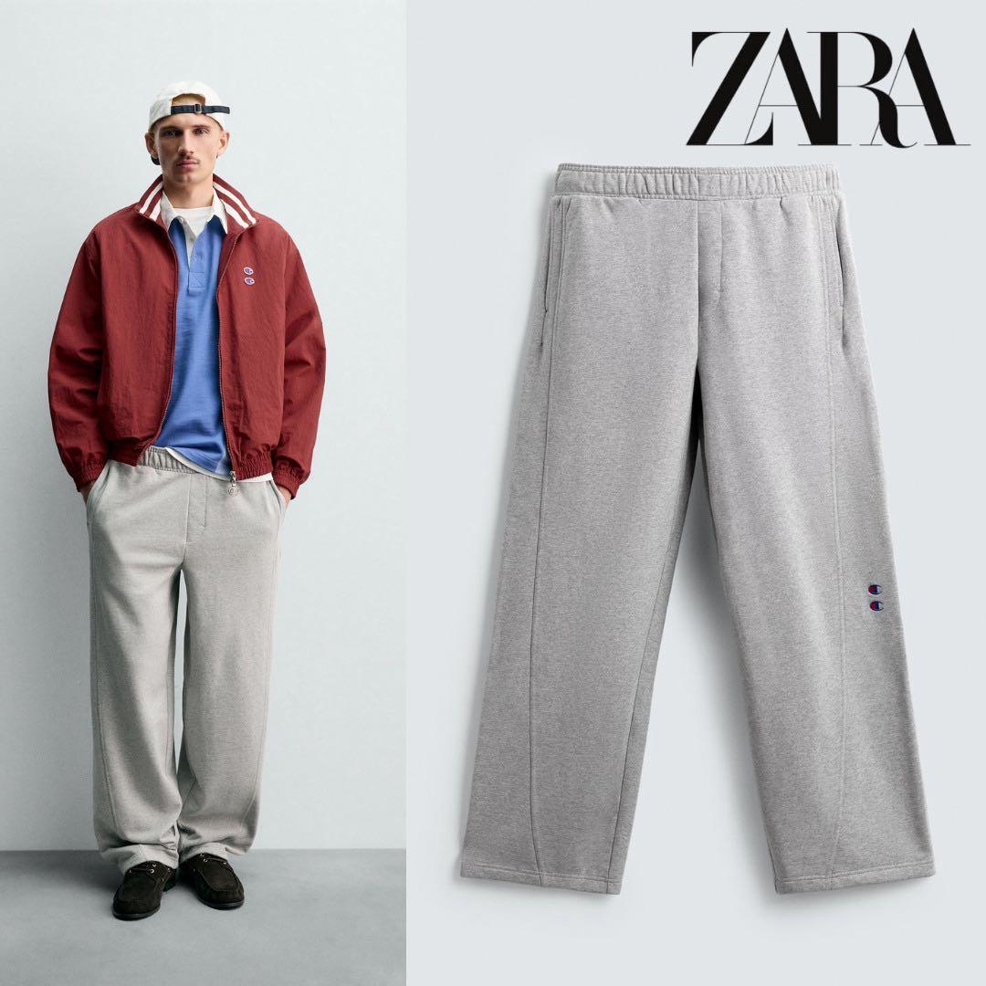 Zara Championコラボ スウェットパンツ - メルカリ