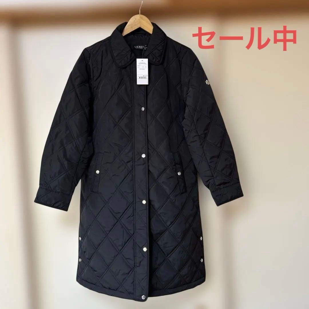 新品未使用 タグ付 箱付ラルフローレン キルティングコート US S