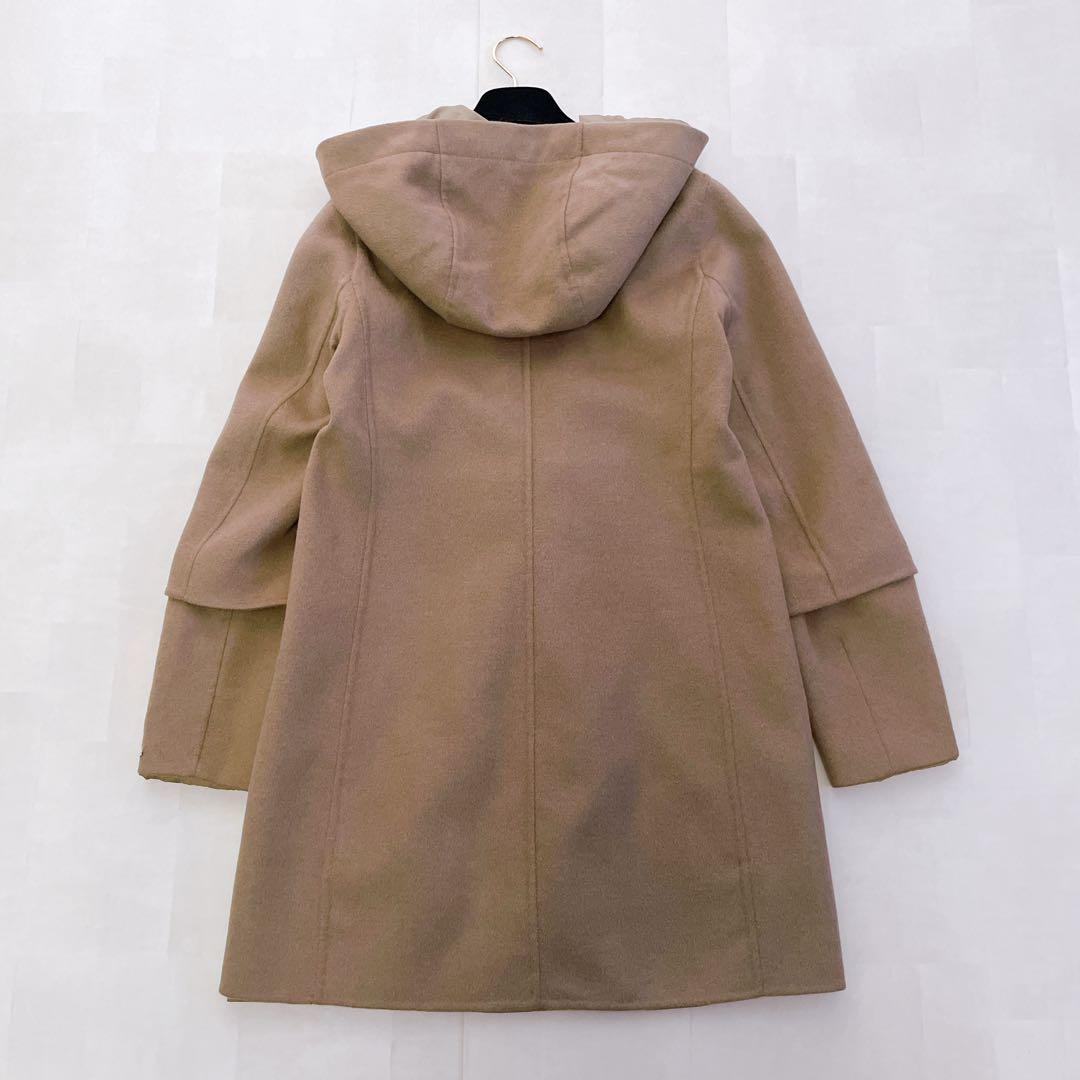 MaxMara✨クチートアマーノ リバーシブルフーデットコート ロゴ 付け袖